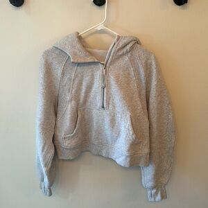 Scuba half zip hoodie